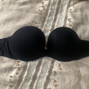 Victoria Secret Very Sexy Black Strapless Bra